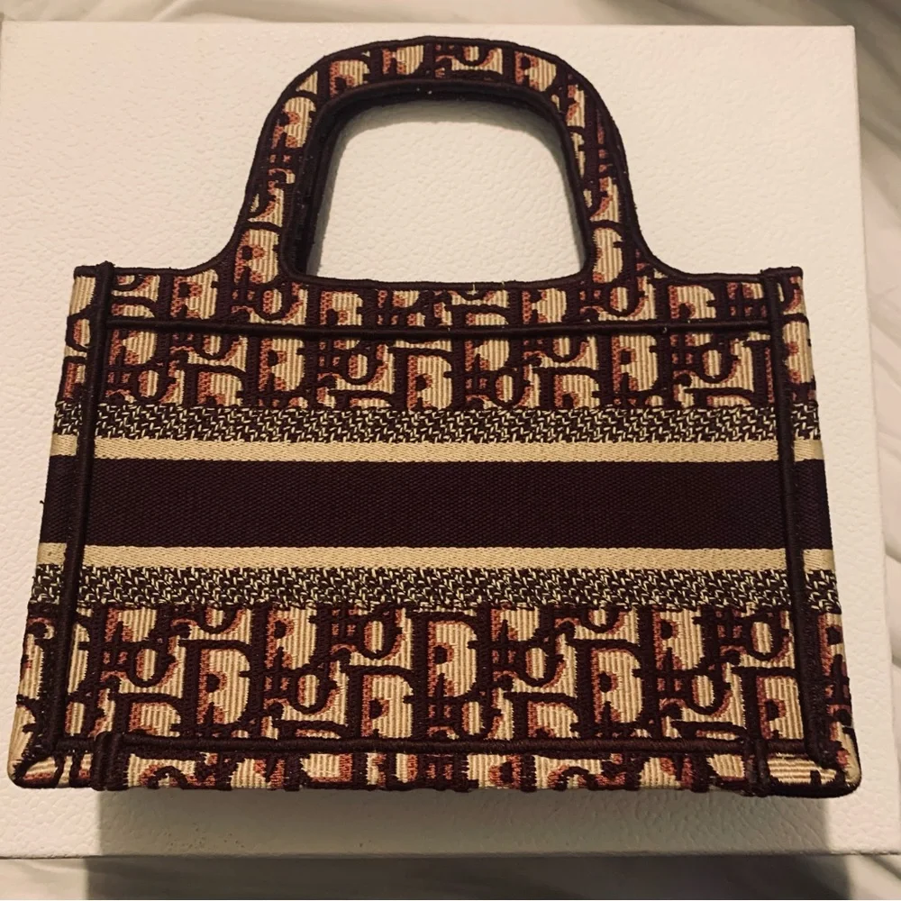 Christian Dior | Handbag | Book Tote Oblique Canvas Mini - Picture 8 of 12